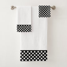 Padrão de Bolinhas preto e branco