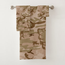 Conjunto De Toalhas Padrão de Camuflagem do Deserto, Padrão Militar, E