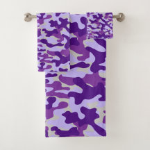 Padrão de Camuflagem Roxa Moderna