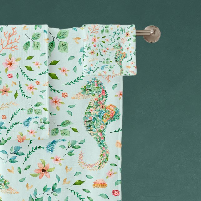 Conjunto De Toalhas Padrão de Cavalo Místico (Criador carregado)