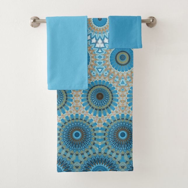 Conjunto De Toalhas Padrão de Design étnica (Insitu)
