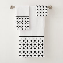 Padrão de diamante preto e branco