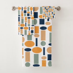 Conjunto De Toalhas Padrão de Forma
