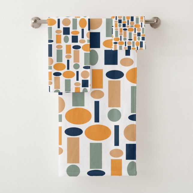 Conjunto De Toalhas Padrão de Forma (Insitu)