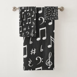 Conjunto De Toalhas Padrão de música