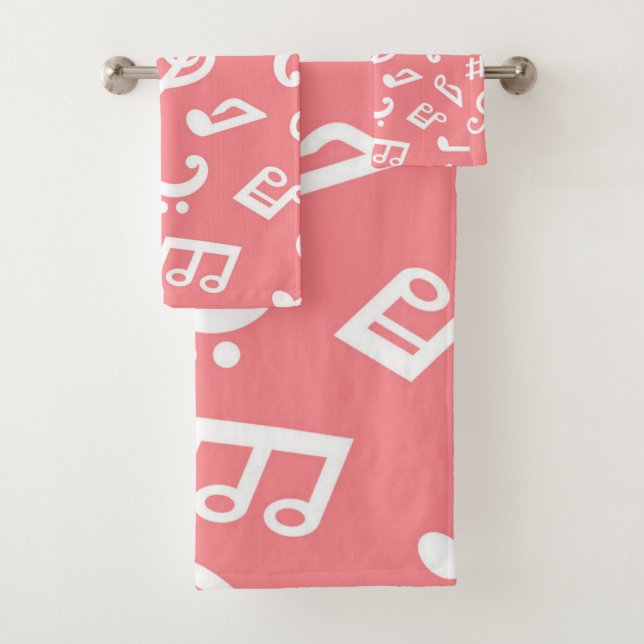 Conjunto De Toalhas Padrão de música (Insitu)