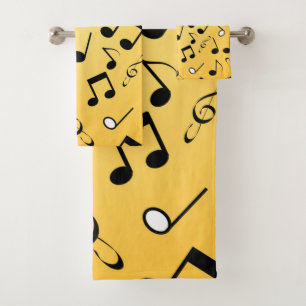 Conjunto De Toalhas Padrão de música