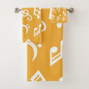 Conjunto De Toalhas Padrão de música