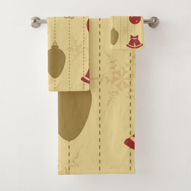 Conjunto De Toalhas Padrão de ornamento (Insitu)