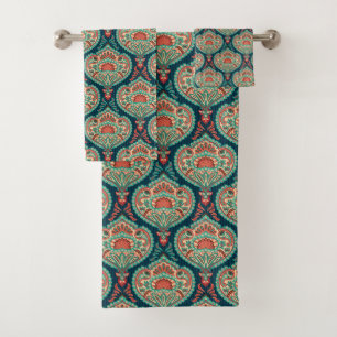 Conjunto De Toalhas Padrão de Paisley