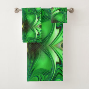 Conjunto De Toalhas Padrão de Repetição de Energia de Heart Chakra