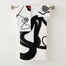 Padrão de retenção: Abstrato preto, branco, Cinza