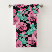 Padrão Decorativo De Flor De Cereja Desenhado À Mã