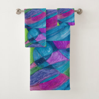 CONJUNTO DE TOALHAS PADRÃO DESIGN TOWEL SET