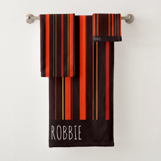 Conjunto De Toalhas Padrão Mínimo de Sombreamento Diferente das Linhas (Insitu)