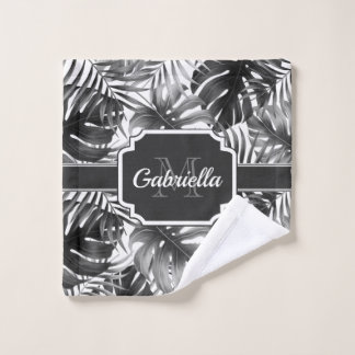 Conjunto De Toalhas Padrão tropical