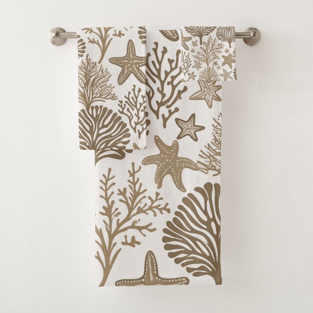 Conjunto De Toalhas Padrão tropical de Aloha impressão do Havaí (Insitu)