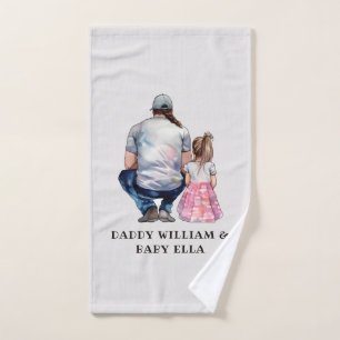 Conjunto De Toalhas Padre e Filha Bond (8)