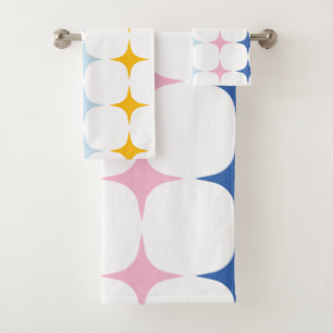 Conjunto De Toalhas Padrões mínimos de estrelas de humor de Médio boni