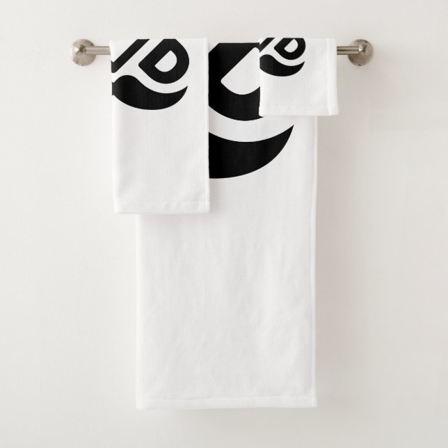 Conjunto De Toalhas Pai: Minimalismo Ousado (Insitu)