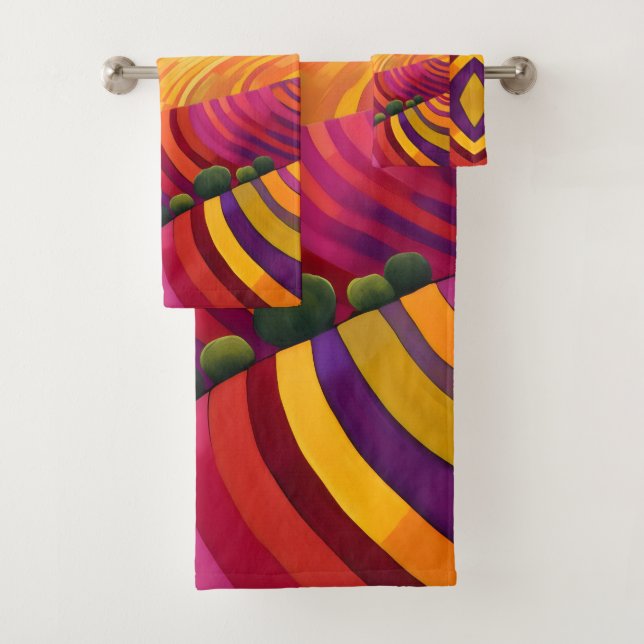 Conjunto De Toalhas Paisagem (Insitu)