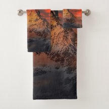 Paisagem do Céu Vermelho, em estonteamento