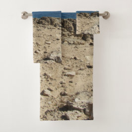 Conjunto De Toalhas Paisagem Mediterrânica das Ilhas Gregas