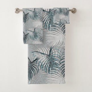 Conjunto De Toalhas Palm Leo Estampa de Animal Glam 2