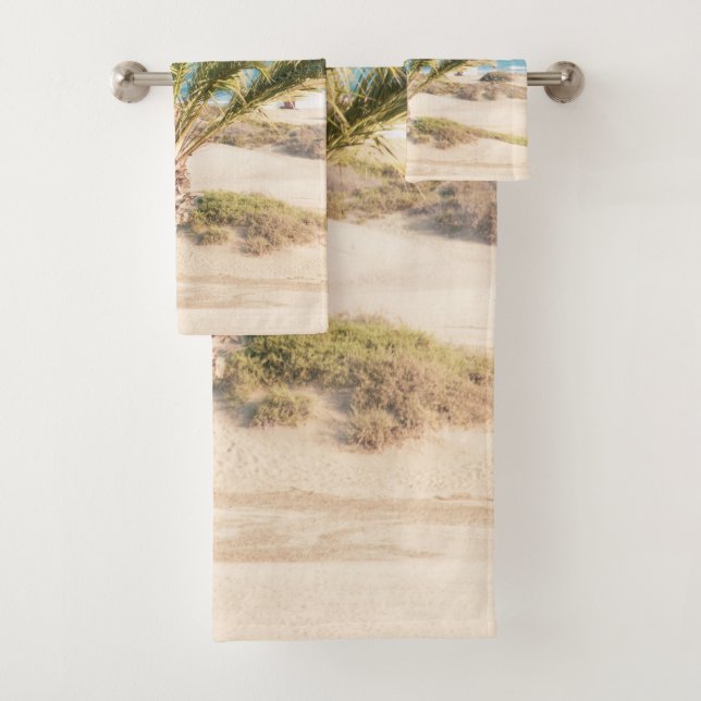 Conjunto De Toalhas Palm Ocean Beach Dream #1 #viagem #wall #art (Insitu)