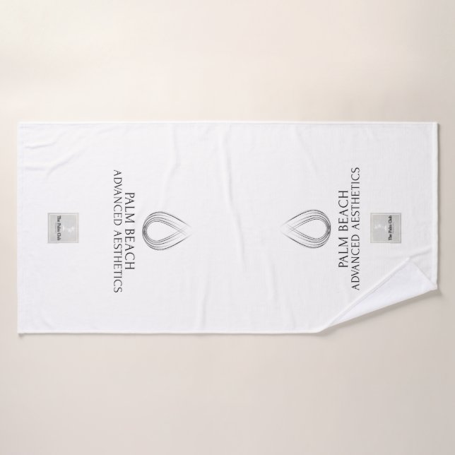 Conjunto De Toalhas PalmBeach Advanced Aesthetics MedSpa Towel (Toalha de Banho)