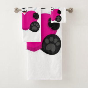 Conjunto De Toalhas Panda