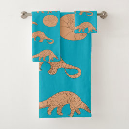 Conjunto De Toalhas Pangolinas