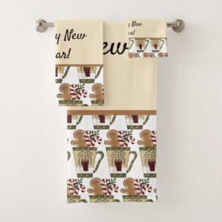 Conjunto De Toalhas Pão de Natal