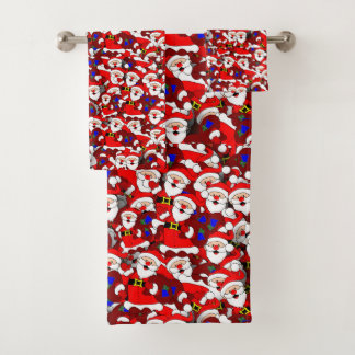 Conjunto De Toalhas Papai Noel