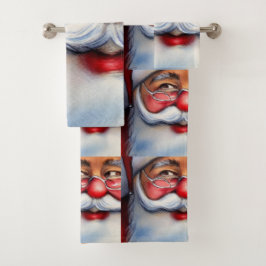 Conjunto De Toalhas Papai Noel