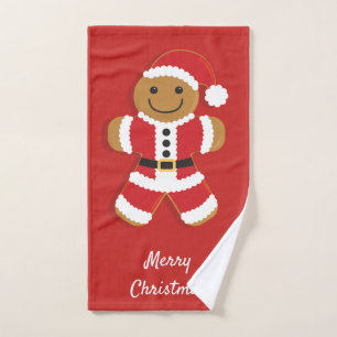 Conjunto De Toalhas Papais noeis Gingercake Man
