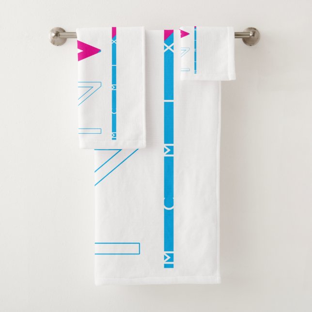 Conjunto De Toalhas Pára-choque [CMYK] (Insitu)