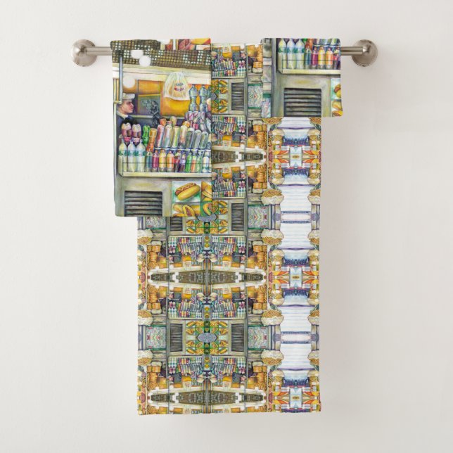 Conjunto De Toalhas Paraíso Pushcart (Insitu)