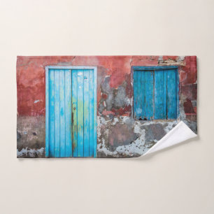Conjunto De Toalhas Parede, porta e obturadores coloridos