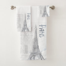 Conjunto De Toalhas Paris