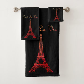 Conjunto De Toalhas Paris: La Tour Eiffel