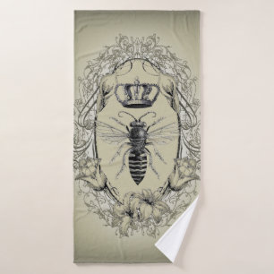 Conjunto De Toalhas paris steampunk beekeeper french abelha rainha