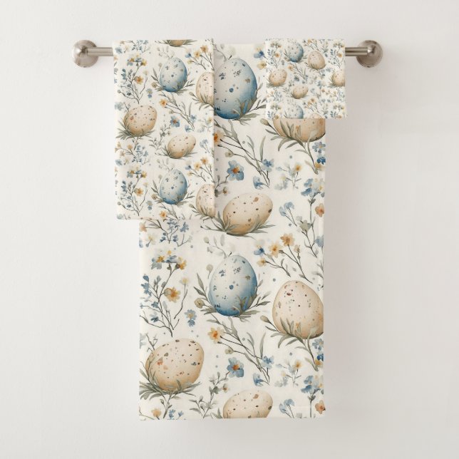 Conjunto De Toalhas Páscoa Eggstravaganza (Insitu)