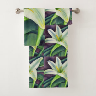 Conjunto De Toalhas Páscoa Lily
