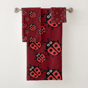 Conjunto De Toalhas Pássaro-do-mar Ladybug