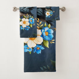 Conjunto De Toalhas Pássaro rabugento na segunda.