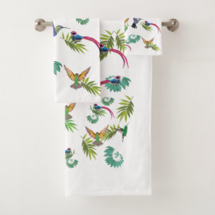 Conjunto De Toalhas Pássaros Céus