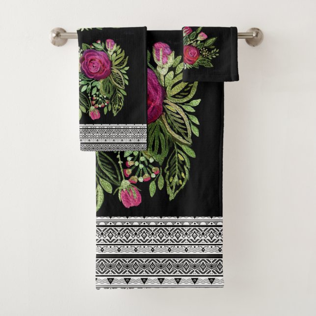 Conjunto De Toalhas Patches russos (Insitu)