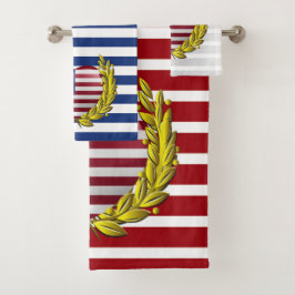 Conjunto De Toalhas Patriótico