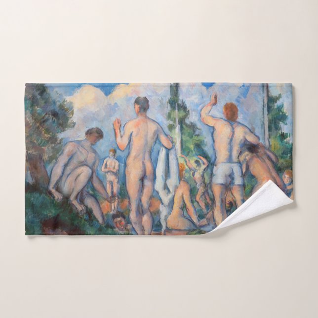 Conjunto De Toalhas Paul Cezanne - Banhistas (Toalha de mão)
